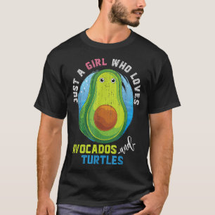Avocado Ocean Animal Lover Girls Women Pet Cute Tu T Shirt