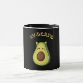 Avocado och Cat Lovers. AVOCATO MUGG
