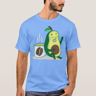 Avocado och Coffee Avocado Toast T Shirt