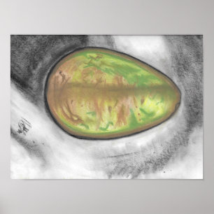 Avocado - Oljepastel, fortfarande livmoderduk- Poster