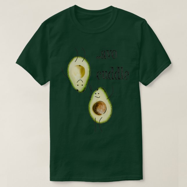 Avocado on Toast Hoodie 4 T Shirt (Design framsida)