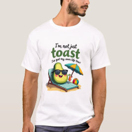 Avocado on Vacation - Funny Beach Life T Shirt