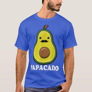 Avocado Pappa Vegan Guacamole Avocado Papacado Fat T Shirt