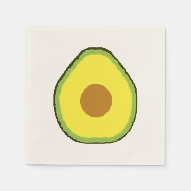 Avocado Pappersservett (Framsidan)