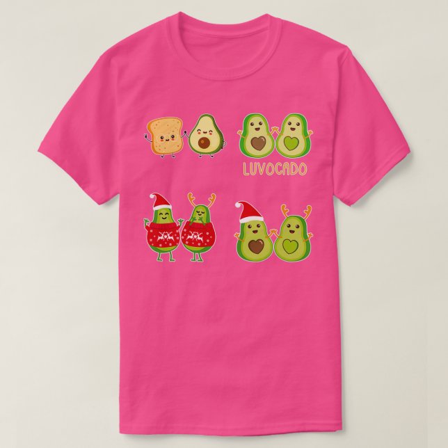 Avocado Par Cute Classic TShirt T Shirt (Design framsida)