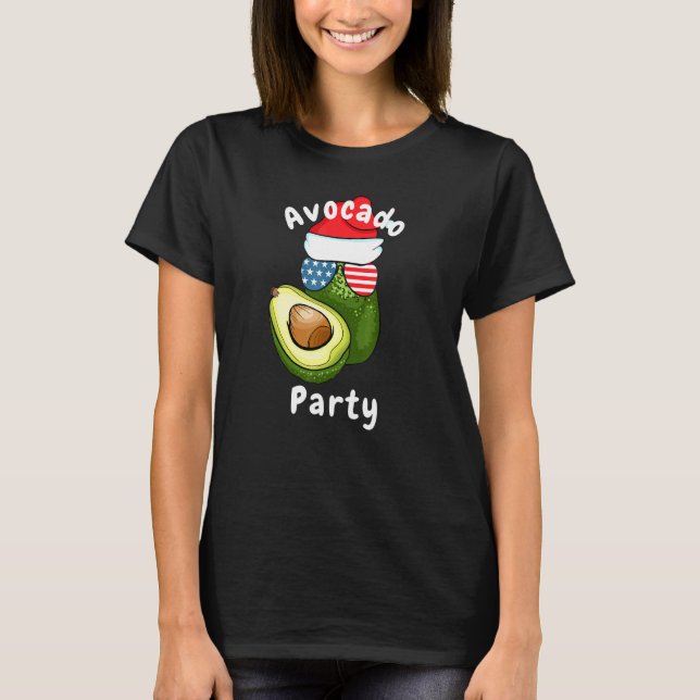Avocado Party för Avocado för NS T Shirt (Framsida)