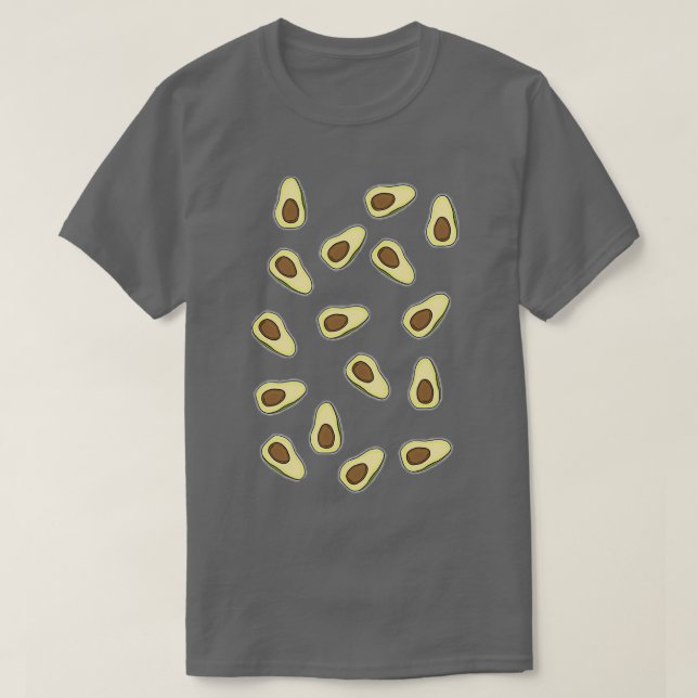 Avocado Party T Shirt (Design framsida)