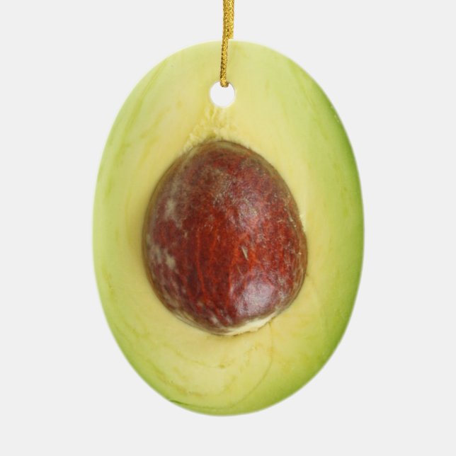 Avocado Pit Ornament (Framsidan)