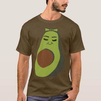 Avocado plush mönster Cute Avocado avocados Avocad T Shirt