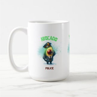 Avocado Police Kaffemugg