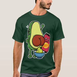 Avocado Pooping Guacamole från det ursprungliga Pa T Shirt