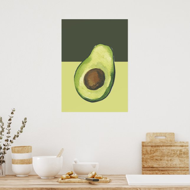 Avocado Poster (Kök)