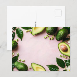Avocado, postkorsning vykort