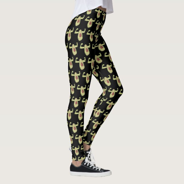 Avocado Power Leggings (Höger)