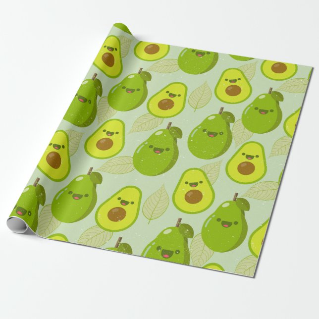 Avocado Presentpapper (Utrullad)