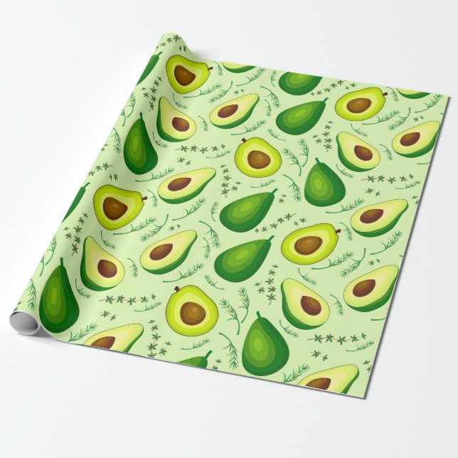Avocado Presentpapper (Utrullad)