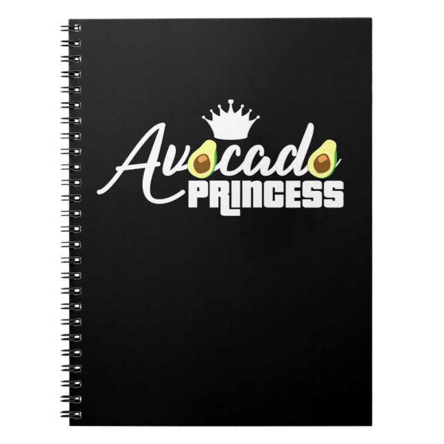 Avocado Princess Anteckningsbok (Framsidan)