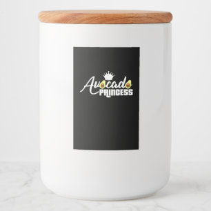 Avocado Princess Mat Etikett