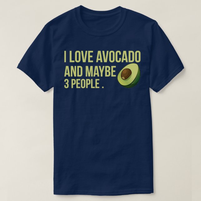 Avocado Puns Poster Avocado Masks T Shirt (Design framsida)