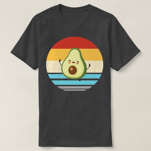 Avocado pyjamas vegan avocado t shirt (Design framsida)