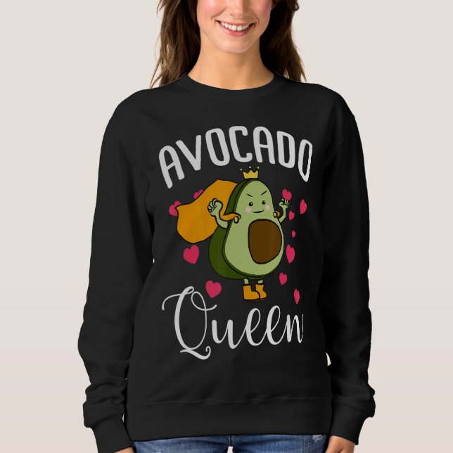 Avocado Queen T Shirt (Framsida)