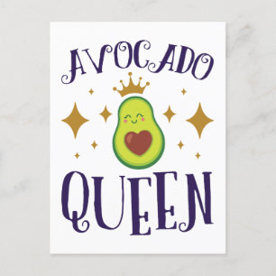 Avocado Queen Vykort