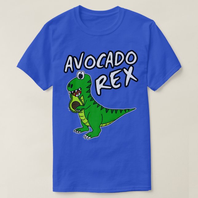 Avocado Re TRe Dinosaur Plant Based Funny Vegan T Shirt (Design framsida)