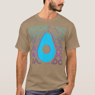 Avocado Retro Avocado Gift T Shirt