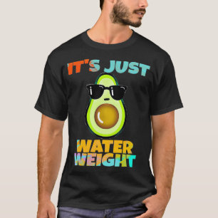 Avocado, roligt och söt mat t shirt