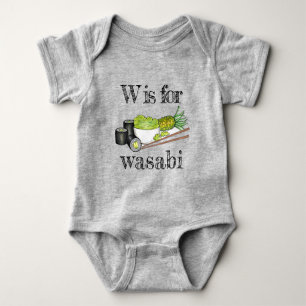 Avocado Roll Wasabi Sushi Japanska livsmedelsresta T Shirt