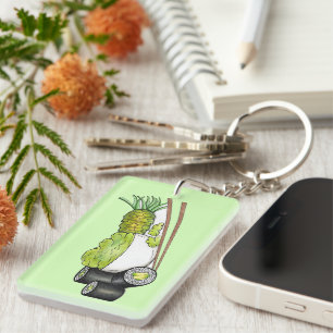 Avocado Rolls Wasabi Sushi Japansk livsmedelsmidda