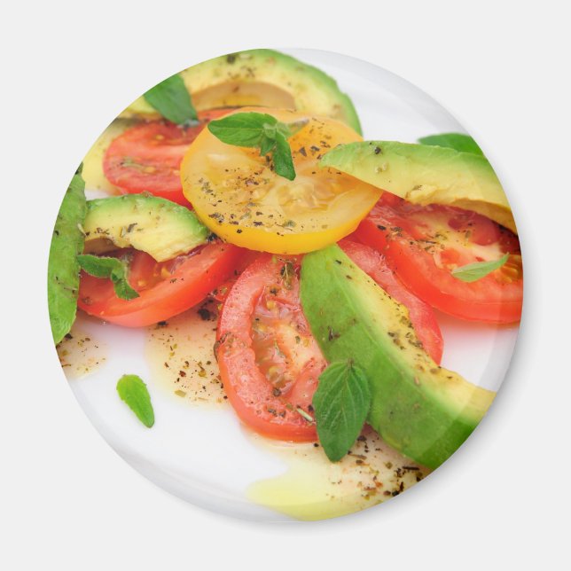 Avocado Salad Magnet (Framsidan)