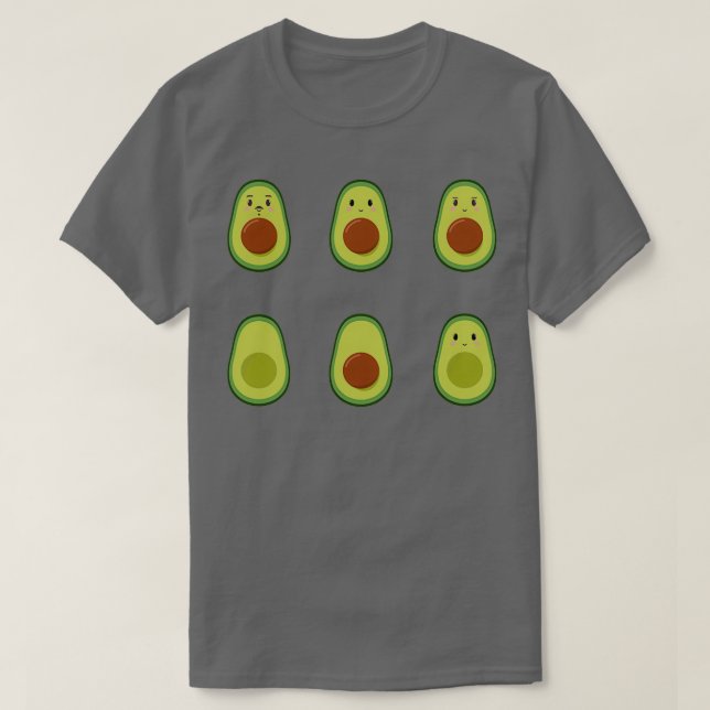 Avocado Set Classic TShirt T Shirt (Design framsida)