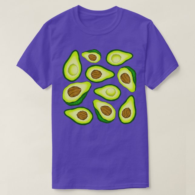 Avocado Skriv ut 2 T Shirt (Design framsida)