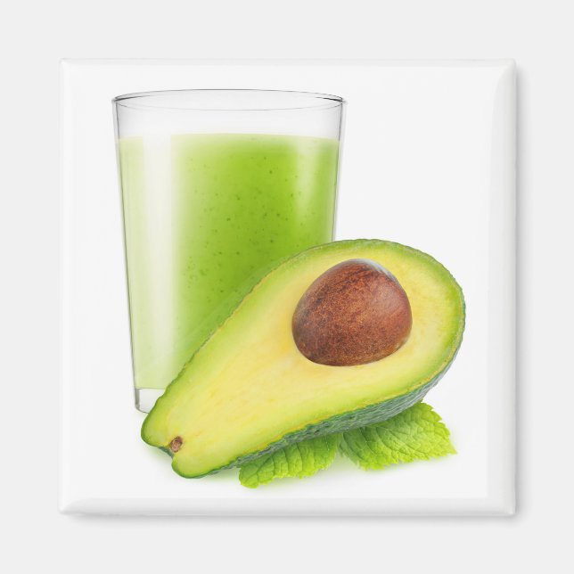 Avocado smoothie magnet (Framsidan)
