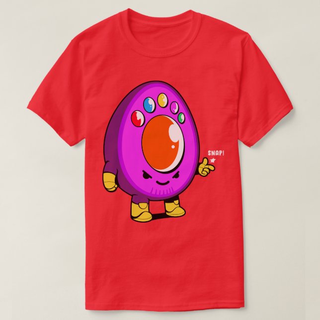 Avocado Snap T Shirt (Design framsida)