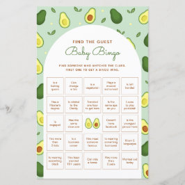 Avocado, sök upp gästbabyvilan Bingo