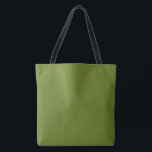Avocado Solid Plain Färg Tygkasse<br><div class="desc">Avocado färg #6A7E22</div>