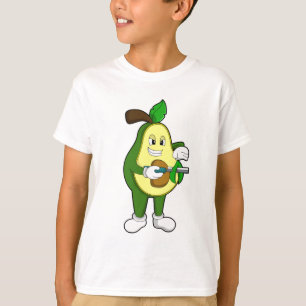 Avocado som Hairdresser med Razor T Shirt