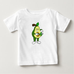 Avocado som Hairdresser med Razor T Shirt