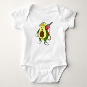 Avocado som hantverkare med examen t shirt
