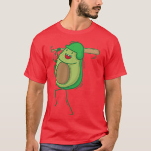 Avocado spelar basket t shirt