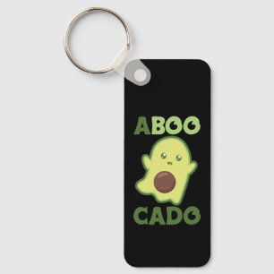Avocado Spirit för Halloween Funny Avocados Nyckelring