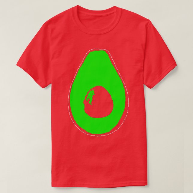 Avocado Squad Phase I Grönt T Shirt (Design framsida)