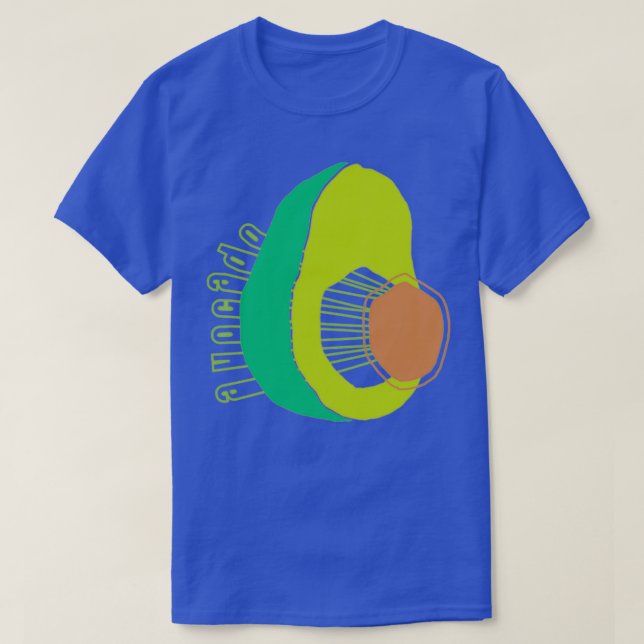 AVOCADO STICKER 2 T SHIRT (Design framsida)