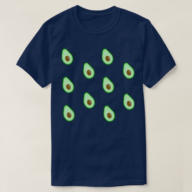 Avocado Sticker Pack Classic TShirt T Shirt (Design framsida)