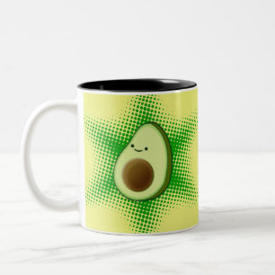 Avocado Superstar Två-Tonad Mugg