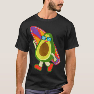Avocado Surfing 5 T Shirt