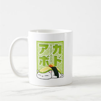 Avocado Sushi Cat Kaffemugg