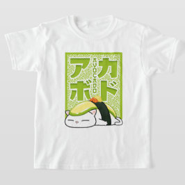 Avocado Sushi Cat T Shirt